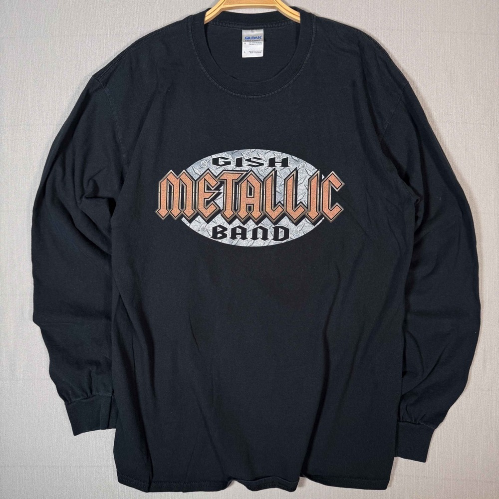 Metallic Band Long Sleeve Shirt Grand Island High Marching Band L Metallica